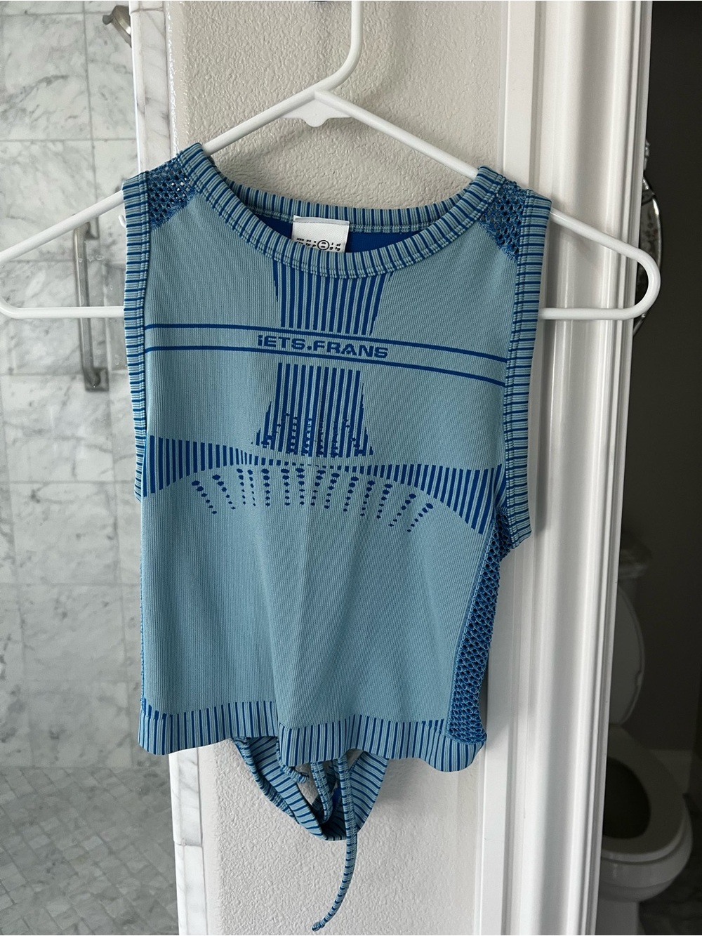 Women’s Medium Urban Outfitters Blue Iets Frans Tank Top - Picture 5 of 13